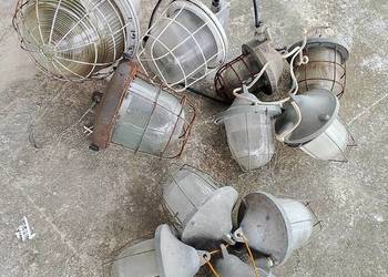 Lampy sufitowe wiszące przemysłowe Loft Vintage.