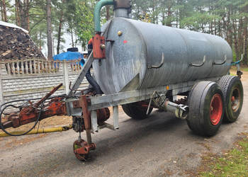 Wóz asenizacyjny beczka J. KOTTE VT 6000/6 (5800 L / tandem skrętny)
