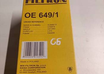 FILTR OLEJU BMW E36 E34 E39 E38 Land Rover Opel Omega B 2.5 TD TDS _ OE64