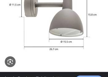 3 szt Lampy kinkiety zewnętrzne Louise Poulsen