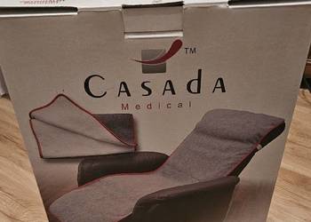 Narzutka wełniana do ćwiczeń lub można założyć na  fotel krzesło