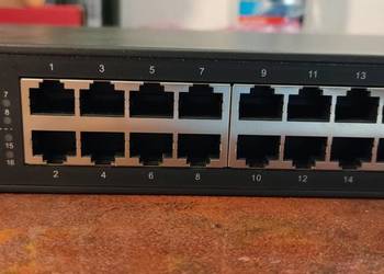 Switch TP-Link TL-SF1016 10/100Mbps, 16 portów LAN, montaż RACK