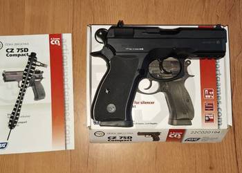 Wiatrówka Pistolet replika CZ 75D Compact 4,5 mm