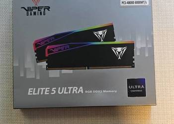 Pamięć Patriot Viper Elite 5 RGB Ultra, DDR5, 96 GB, 6000MHz, CL28