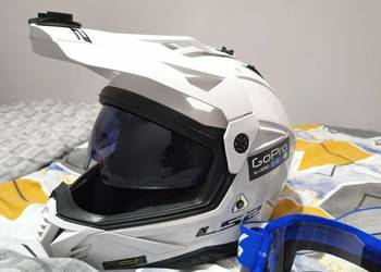 Kask kurtka buty motocyklowe cross enduro sport strój kombinezon LS2 100%