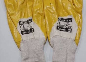 Rękawice robocze powlekane VERKEN Nitroil r. 8-9-10-11