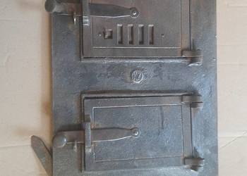 Żeliwne drzwiczki kuchenne, rozm 46/30,5 cm, sprawne