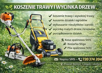Koszenie Trawy, Wycinka , inne - Będzin/Czeladź/Okolice