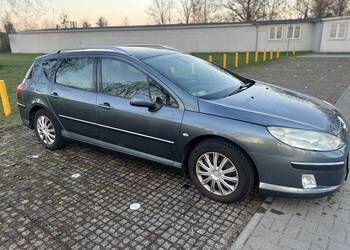Peugeot 407 kombi benzyna+LPG automat