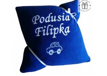 Prezent dzień dziecka - poduszka z napisem IMIĘ haft dla
