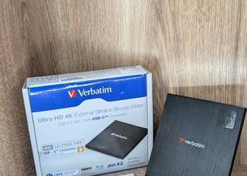 Napęd\Nagrywarka Zewnętrzna Verbatim Slimline Blu-Ray USB 3.2 Gen 1 USB-C