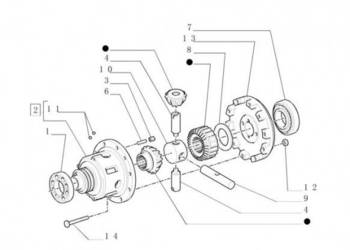 New Holland T6010 Pokrywa 5162543