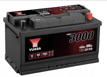 Akumulator Yuasa Standard 12V 80Ah 760A DARMOWA DOSTAWA