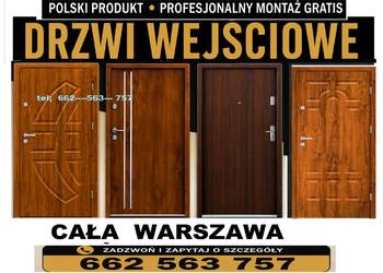 Drzwi wejściowe zewnętrzne z montażem tanio