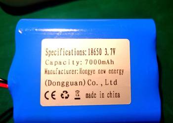 Bateria Ogniwo 18650 7000 mAh 3.7V Akumulator Samsung EVE Molicel LG