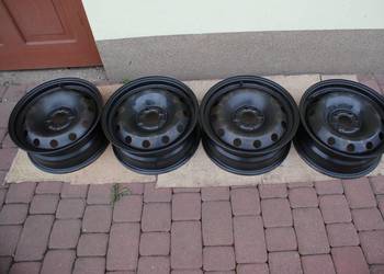 Fiat 500 stalowe 6Jx15 cali 4x98x58,1 ET40 stan bardzo dobry j.Nowe