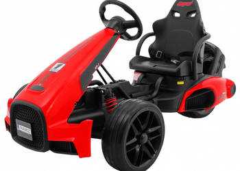 Gokart na akumulator Bolid XR-1 dla dzieci Czerwony