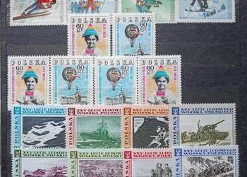 Znaczki polskie rok 1968 czyste Znaczki polskie rok 1968 czyste