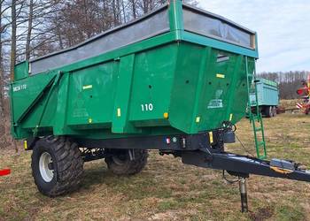 Przyczepa skorupowa wywrotka 11 ton Stan Bdb Sprowadzona Orginał Gilibert