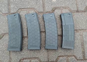 Replika asg 4x długi magazynek mid cap m4/m16/ar15 Battleaxe