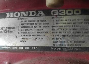 Silnik honda G 300