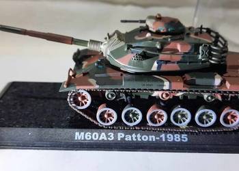 Model czołgu M60A3 Patton-1985 skala 1:72 (K13 - 3)