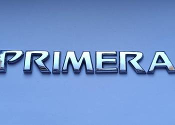 Napis emblemat Nissan Primera P12  02-07r