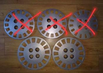 5 kołpaków do malucha fiata 126p 12 i 13 cali