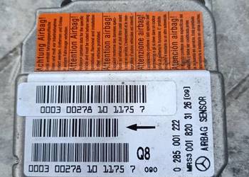 moduł sensor sterownik airbag Mercedes w168 0285001222