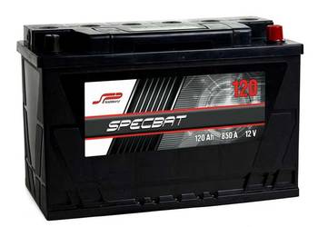 Akumulator  120Ah 850A EN PRAWY PLUS SPECBAT AGRO