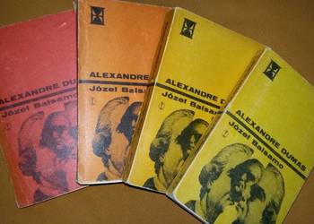 Józef Balsamo 4 tomy - Aleksander Dumas