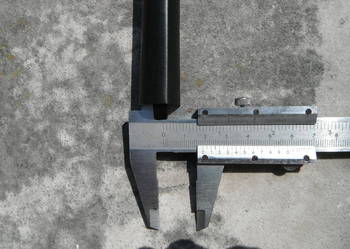 Rurka koszulka termokurczliwa 19 mm 1 metr CZARNA