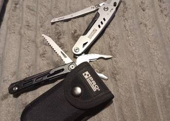 Multitool uniwersalny z nożyczkami nóż ostrze 70mm PRO