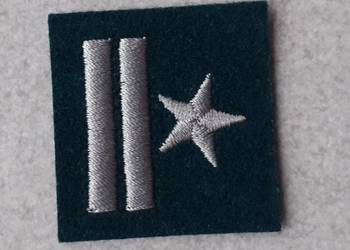 Stopień na beret zielony major