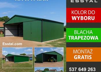 Garaż Blaszany Blaszak Magazyn , Schowek , Wiatka - ESSTAL-