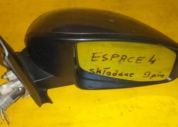 lusterko prawe składane 9 pin. Renault Espace 4 r.02-14