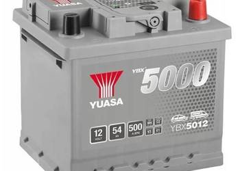 Akumulator 54Ah 500A Yuasa Silver 12V Prawy Plus Akumulator 54Ah 500A Yuasa Silver 12V Prawy Plus