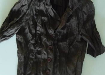 Bluzka brązowa marszczona Semper rozmiar 38