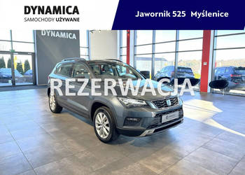 Seat Ateca Style 1.5TSI 150KM DSG 2020 r., salon PL, I właściciel, serwiso…