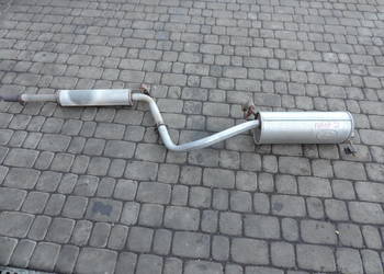 TŁUMIK ŚRODKOWY KOŃCOWY SKODA FABIA 1.4 HB MPI