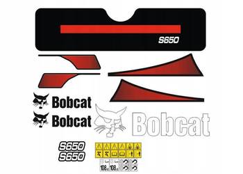 Naklejki oklejenie naklejka - BOBCAT S650 zamiennik