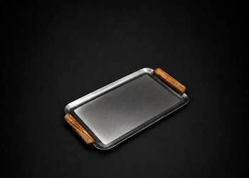 Klasyczna Taca Vintage Mid-Century Modern – Stal Rostfrei 18/8