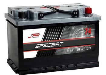 Akumulator SPECBAT 74Ah 640A EN PRAWY PLUS wysoki/niski
