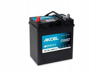 Akumulator 12V 35Ah 300A L+ Azja Akcel Varta Clarios AK-35-2-J