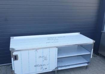 Stół Gastronomiczny Drzwi Zasuwane 130/60/85 Stół Gastronomiczny Drzwi Zasuwane 130/60/85