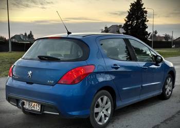 Peugeot 308 120KM, Climatronic, HAK, 2x Opony, Szklany Dach
