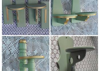 Kwietnik świecznik półka różne odnowione