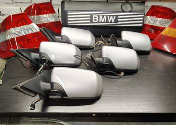 Bmw e46 sedan lusterko lewe 5pin 3pin Europa srebrne titansilber