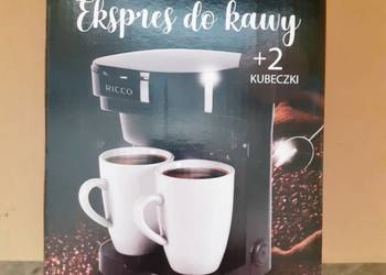 Ekspres do kawy Ricco CM1160-GS+ 2 kubki