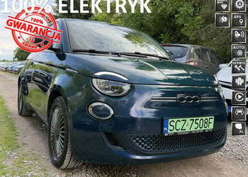 Fiat 500e 43kw/H*120Koni*Carplay*ALU*Led*Asystent*PDC*Perła*ICON*Keyless*T…